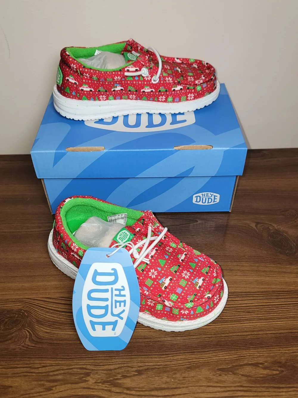 Hey Dude Kids Wally Holiday Sweater - Size 10 Toddler